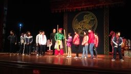 HỌC SINH TRƯỜNG THCS NGUYỄN TRÃI HỌC VĂN HÓA DÂN GIAN VỚI NGHỆ SĨ NHÀ HÁT CHÈO VIỆT NAM