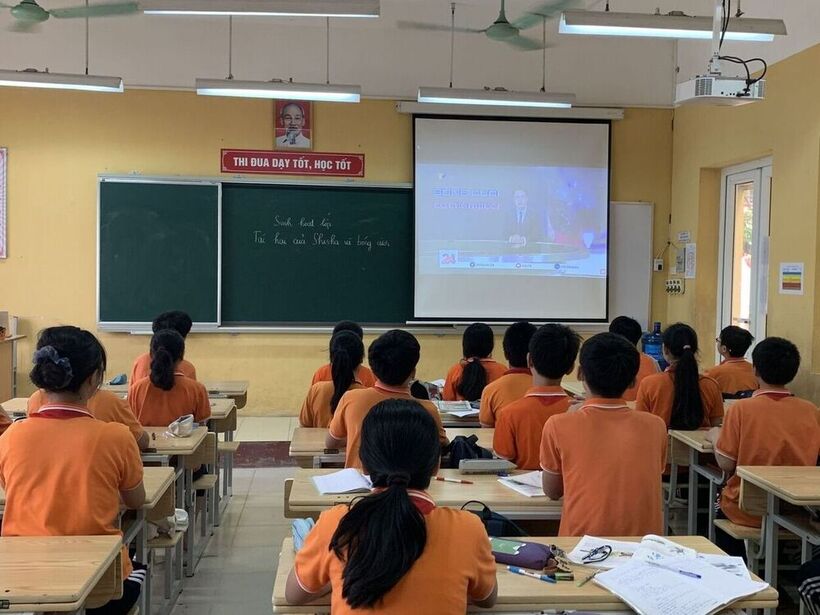 Trường THCS Nguyễn Trãi triển khai tháng hành động phòng chống ma túy