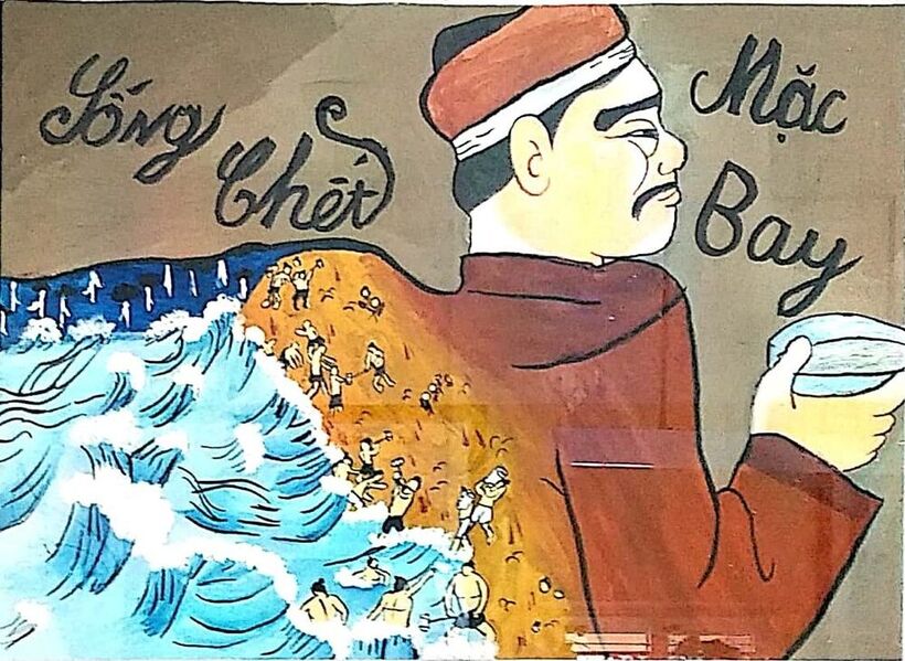 Học sinh trường THCS Nguyễn Trãi hào hứng với cuộc thi vẽ tranh minh họa cho các tác phẩm văn học trong sách Ngữ Văn ở cấp Trung học cơ sở