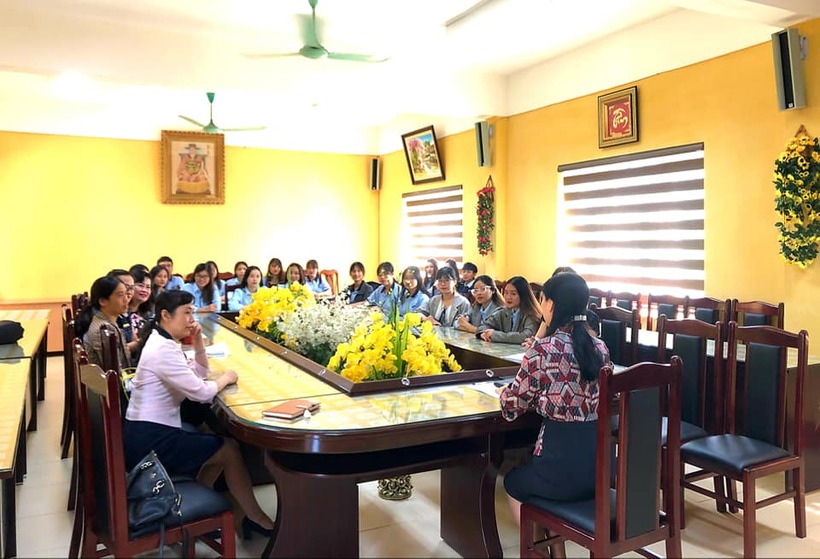 Trường THCS Nguyễn Trãi phối hợp với trường Đại học Thủ đô đào tạo, bồi dưỡng kiến thức, kĩ năng cho sinh viên sư phạm