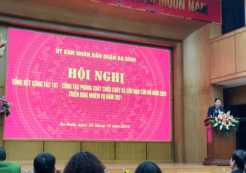 Hội nghị Tổng kết công tác 197 - Công tác Phòng cháy chữa cháy và cứu nạn, cứu hộ năm 2020