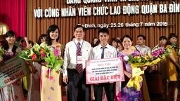 Công đoàn trường THCS Nguyễn Trãi: Giải đặc biệt Hội thi  “Đảng quang vinh và Bác Hồ kính yêu” quận Ba Đình
