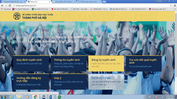 THÔNG TIN HỖ TRỢ CMHS TUYỂN SINH TRỰC TUYẾN NĂM HỌC 2018-2019