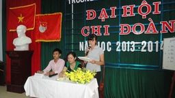 Đại hội Chi đoàn trường THCS Nguyễn Trãi ( 1110 )