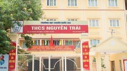 Tự hào Trường đạt chuẩn Quốc gia - THCS Nguyễn Trãi, 25 Giang Văn Minh, phường Kim Mã, quận Ba Đình