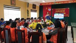 BỒI DƯỠNG NHẬN THỨC VỀ ĐOÀN TNCS HỒ CHÍ MINH CHO CÁC ĐỘI VIÊN, THANH NIÊN ƯU TÚ TRƯỜNG THCS NGUYỄN TRÃI