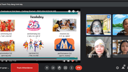 Giáo viên Tiếng anh trường THCS Nguyễn Trãi ứng dụng OLMVN để nâng cao chất lượng bài dạy