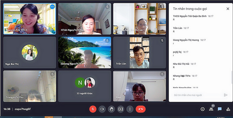 Buổi họp Hội đồng Sư phạm nhà trường chuẩn bị cho năm học mới 2021-2022