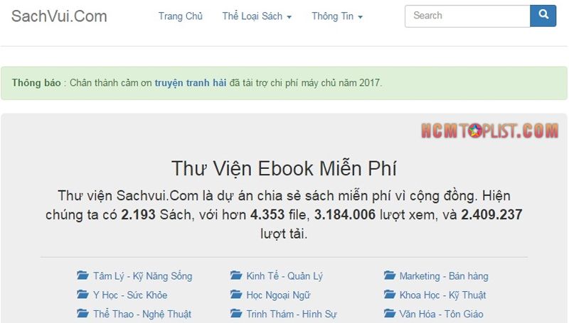 Top 10+ trang web đọc sách online miễn phí tốt nhất