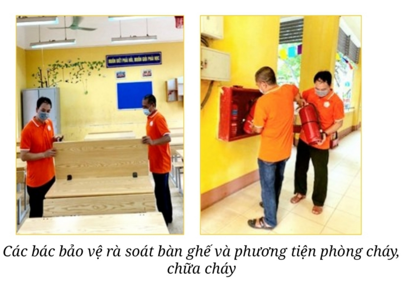 Những người thầm lặng ngày đêm bảo vệ, giữ gìn  an ninh, an toàn trường học