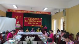 ĐẠI HỘI CÔNG ĐOÀN TRƯỜNG THCS NGUYỄN TRÃI NHIỆM KỲ 2019 - 2024