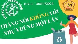 Trường THCS Nguyễn Trãi phát động hưởng ứng chương trình "Tháng nói không với nhựa dùng một lần"