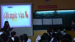 Hoạt động ngoại khóa Olymbic Ngữ văn 6