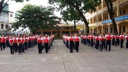 Học sinh trường THCS Nguyễn Trãi tham gia Giải chạy báo  Hà Nội Mới lần thứ 41