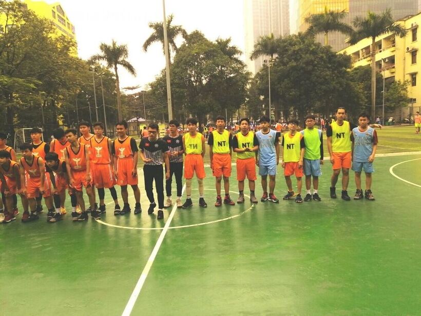 Đội tuyển Câu lạc bộ bóng rổ học sinh trường THCS Nguyễn Trãi tham dự Hội khỏe Phù Đổng năm học 2020 - 2021