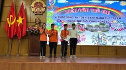 DIỄN ĐÀN TRẺ EM “VÌ CUỘC SỐNG AN TOÀN, LÀNH MẠNH CHO TRẺ EM TRONG THẾ GIỚI CÔNG NGHỆ SỐ”