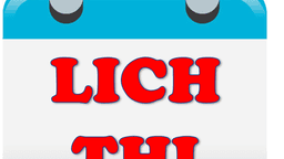 Lịch thi học kì 2 năm học 2013 - 2014