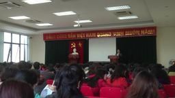 GIÁO VIÊN TRƯỜNG THCS NGUYỄN TRÃI THAM DỰ LỚP TẬP HUẤN VỀ CÔNG TÁC CHUYÊN MÔN KHỐI THCS