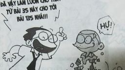 Nỗi đau trời giáng khi bị dò bài