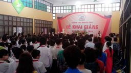 Lễ khai giảng năm học mới 2013 - 2014