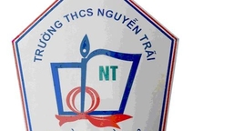 BIỂU TƯỢNG TRƯỜNG TRUNG HỌC CƠ SỞ NGUYỄN TRÃI - BA ĐÌNH - HÀ NỘI