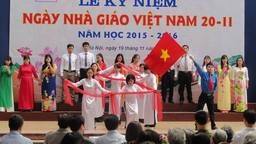 Lễ kỉ niệm Ngày Nhà giáo Việt Nam