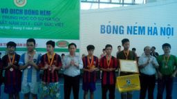 Trường THCS Nguyễn Trãi tham dự  giải bóng ném học sinh THCS Hà Nội  lần thứ 1