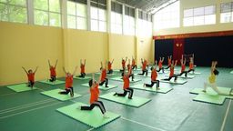 Học Yoga tại trường THCS Nguyễn Trãi (quận Ba Đình) – đổi mới và sáng tạo trong hoạt động thể dục thể thao ở trường học