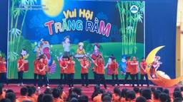 VUI HỘI TRĂNG RẰM CÙNG CÁC CON HỌC SINH TRƯỜNG THCS NGUYỄN TRÃI