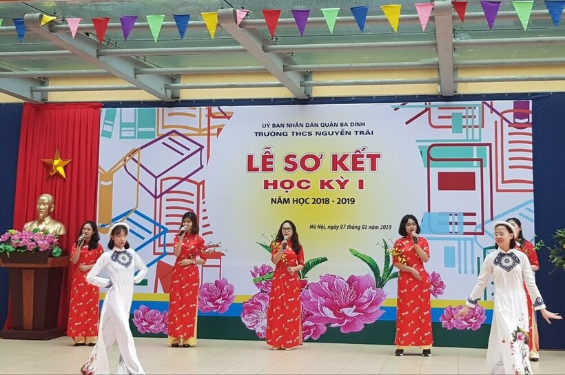 Lễ sơ kết học kì I năm học 2018 - 2019