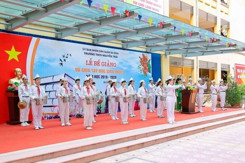 LỄ BẾ GIẢNG NĂM HỌC 2019 - 2020