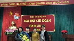 ĐẠI HỘI CHI ĐOÀN GIÁO VIÊN TRƯỜNG THCS  NGUYỄN TRÃI NHIỆM KỲ 2018-2020