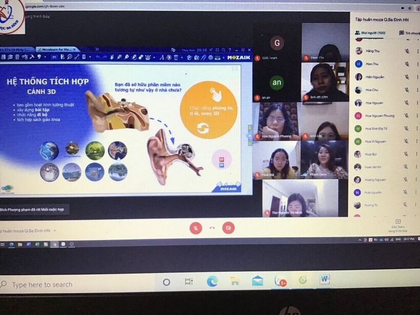 TẬP HUẤN CHUYÊN ĐỀ: "THIẾT KẾ BÀI GIẢNG ĐIỆN TỬ BẰNG PHẦN MỀM MOZABOOK"