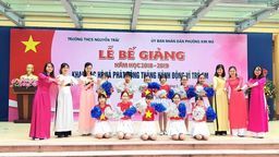 LỄ BẾ GIẢNG NĂM HỌC 2018 – 2019