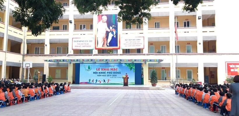 LỄ KHAI MẠC HỘI KHỎE PHÙ ĐỔNG CẤP TRƯỜNG NĂM HỌC 2019 - 2020