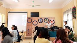 Công tác bồi dưỡng chuyên môn cho giáo viên của trường THCS Nguyễn Trãi năm học 2020-2021