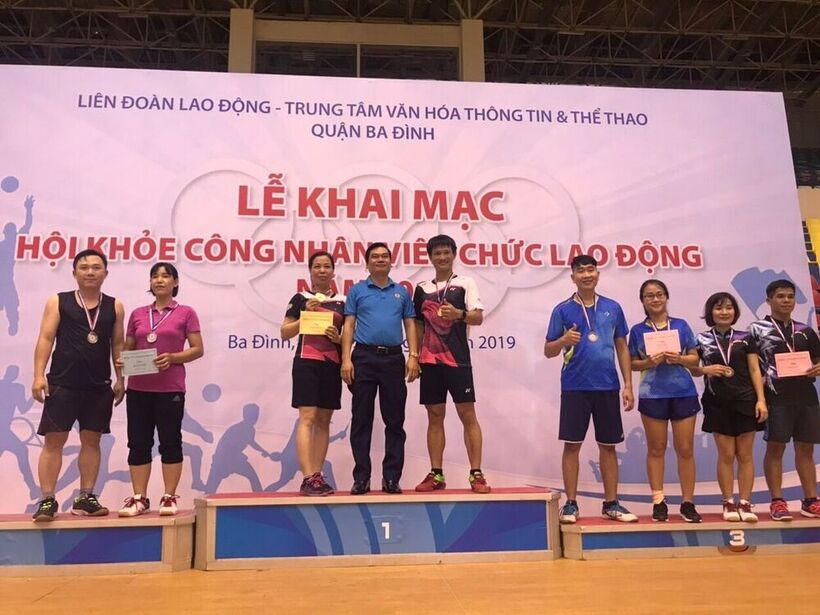 HỘI KHỎE CNVCLĐ QUẬN BA ĐÌNH NĂM 2019