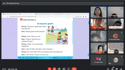 Sôi nổi học Tiếng Anh với chủ đề “My friends”