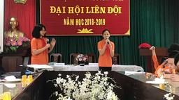 ĐẠI HỘI LIÊN ĐỘI TRƯỜNG THCS NGUYỄN TRÃI - NĂM HỌC 2018-2019