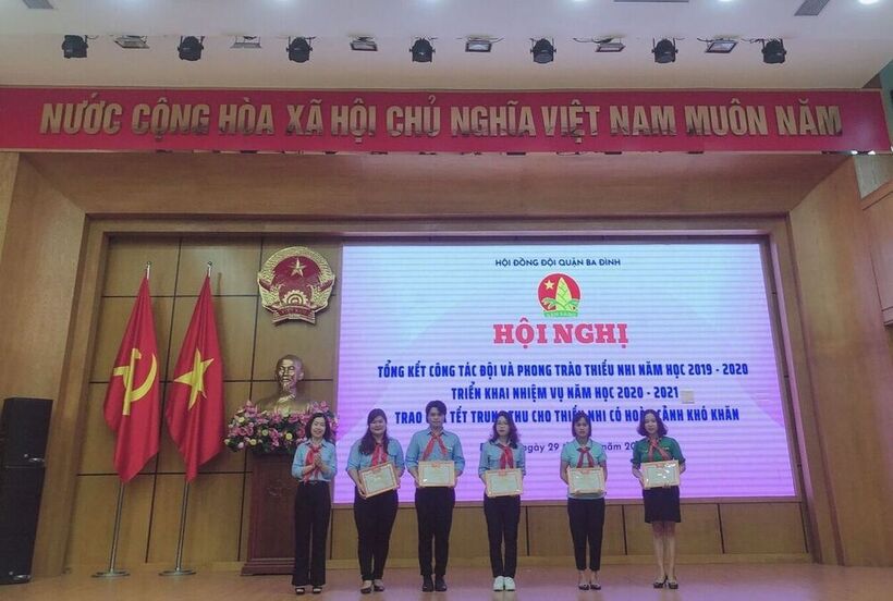 Hội nghị tổng kết công tác đội năm học 2019 - 2020