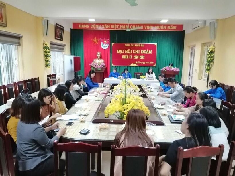 Đại hội Chi đoàn Trường THCS Nguyễn Trãi