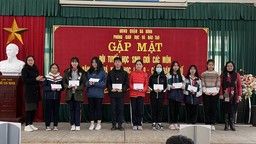 Hai học sinh trường THCS Nguyễn Trãi tham gia kì thi học sinh giỏi cấp thành phố