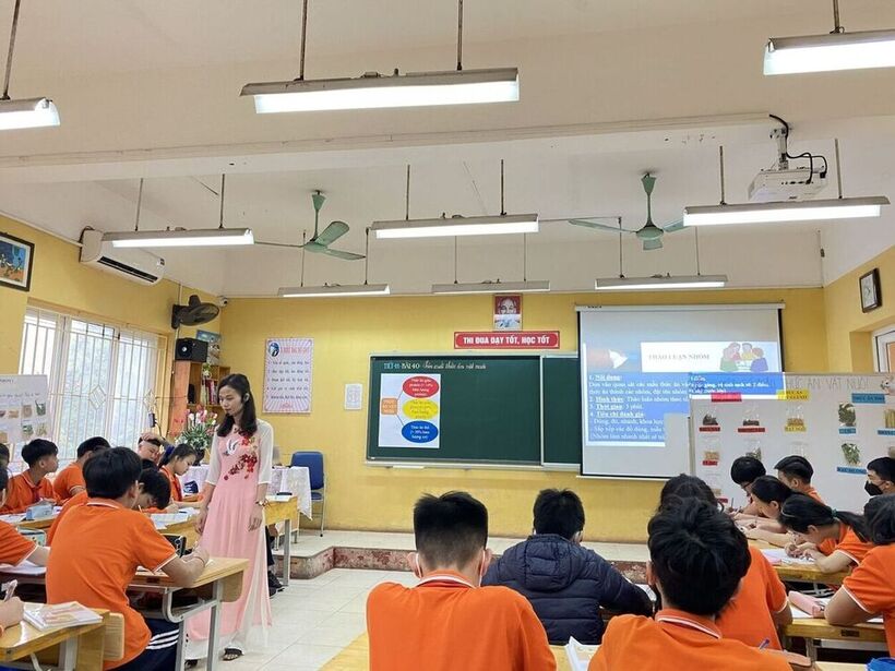 Trường THCS Nguyễn Trãi tham gia Hội thi giáo viên giỏi cấp Quận năm học 2020-2021