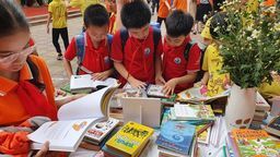 Trường THCS Nguyễn Trãi hưởng ứng Ngày Hội Sách và giao lưu học sinh trường Tiểu học Vạn Phúc năm học 2020 - 2021