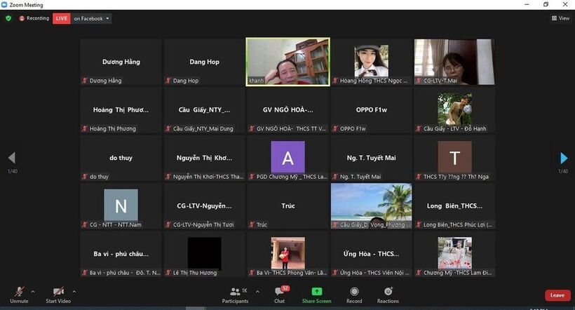 Giáo viên Trường THCS Nguyễn Trãi tích cực tham gia tập huấn sách giáo khoa KHTN – Bộ Cánh diều