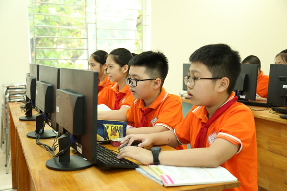 Giảng dạy Tin học theo chuẩn quốc tế tại trường THCS Nguyễn Trãi