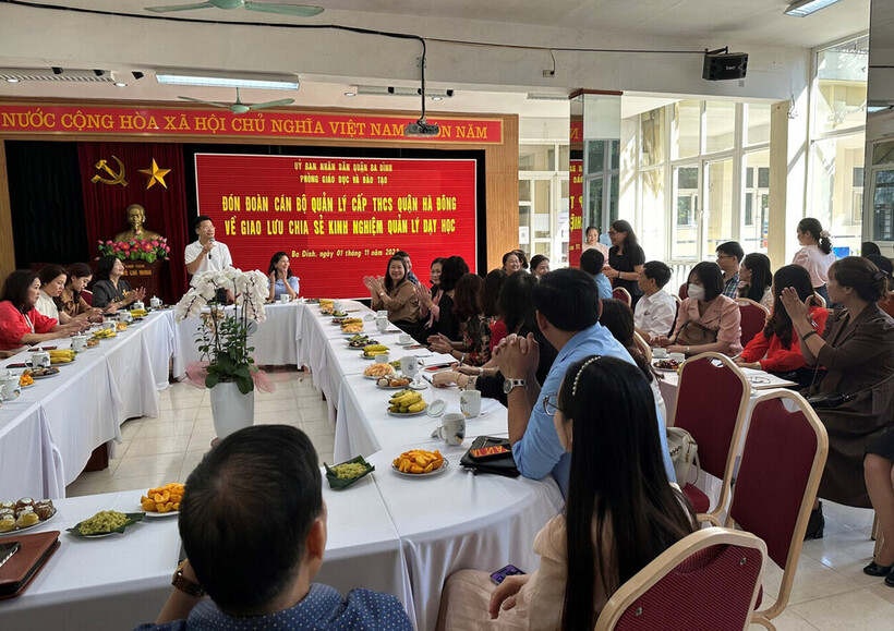 Chia sẻ kinh nghiệm quản lý dạy học trong giáo dục