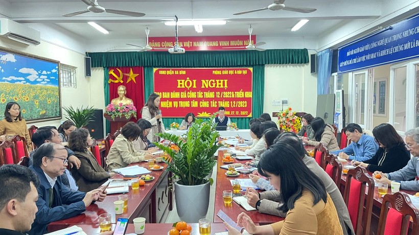 Giáo dục Ba Đình (Hà Nội) đánh giá kết quả triển khai Chương trình mới