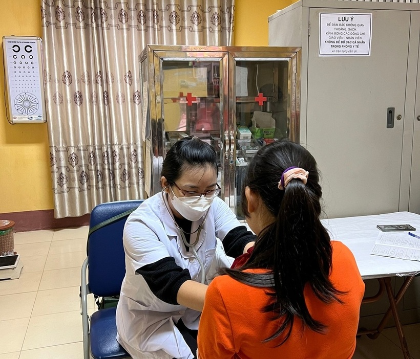 Khám sức khỏe định kì cho học sinh, hoạt động có ý nghĩa quan trọng trong nhà trường