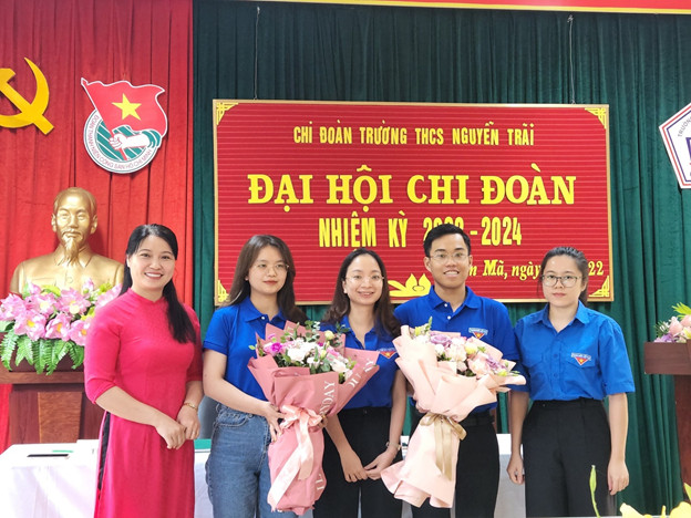 Trường THCS Nguyễn Trãi tưng bừng tổ chức đại hội Chi đoàn nhiệm kì 2022-2024
